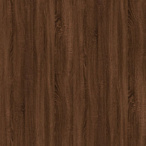 Soffbord brun ek 60x44,5x45 cm konstruerat trä