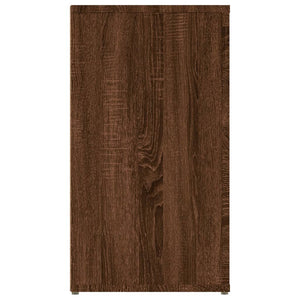 Skänk brun ek 100x33x59,5 cm konstruerat trä