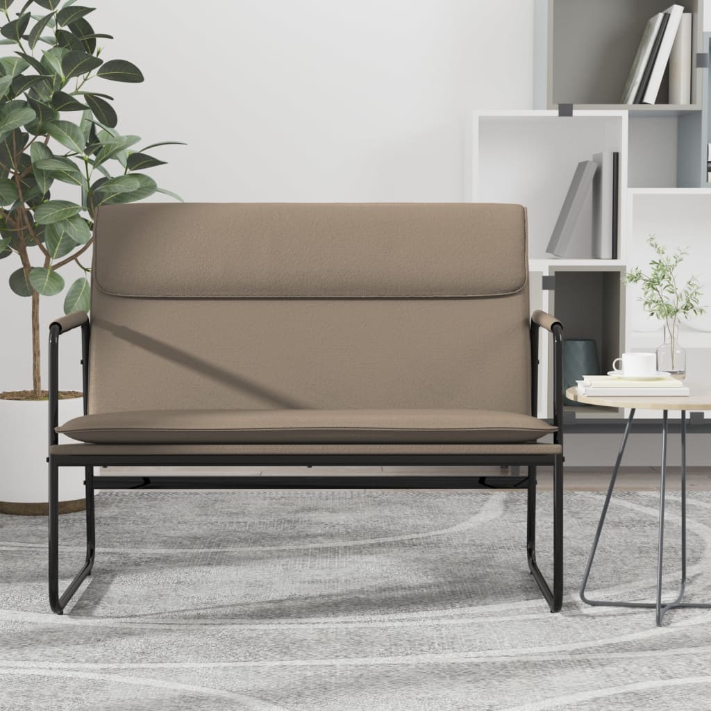 Bänk cappuccino 100x64x80 cm konstläder