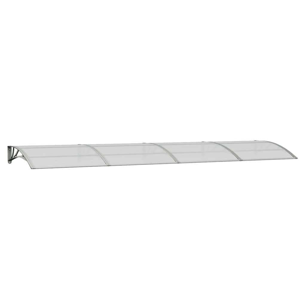 Dörrtak grå 400x100 cm polykarbonat