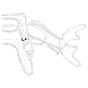 Renfigur 3 st ljusslinga med varmvit 73x31x45 cm