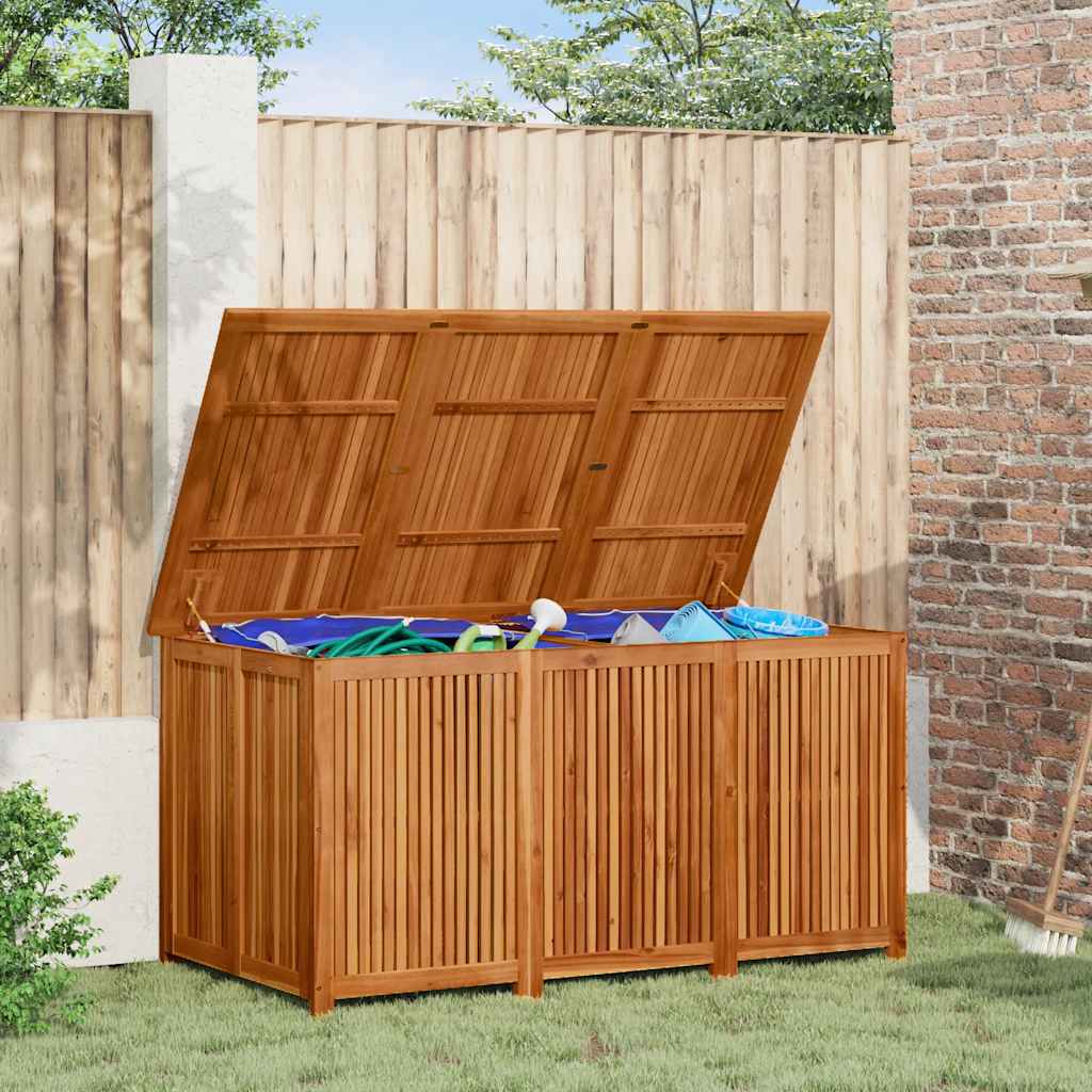 Dynbox 150x80x75 cm massivt akaciaträ