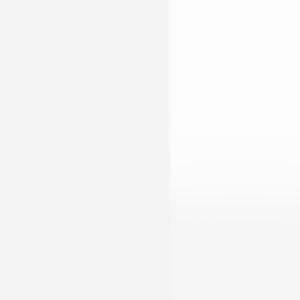 Byrå vit högglans 60x35x70 cm konstruerat trä