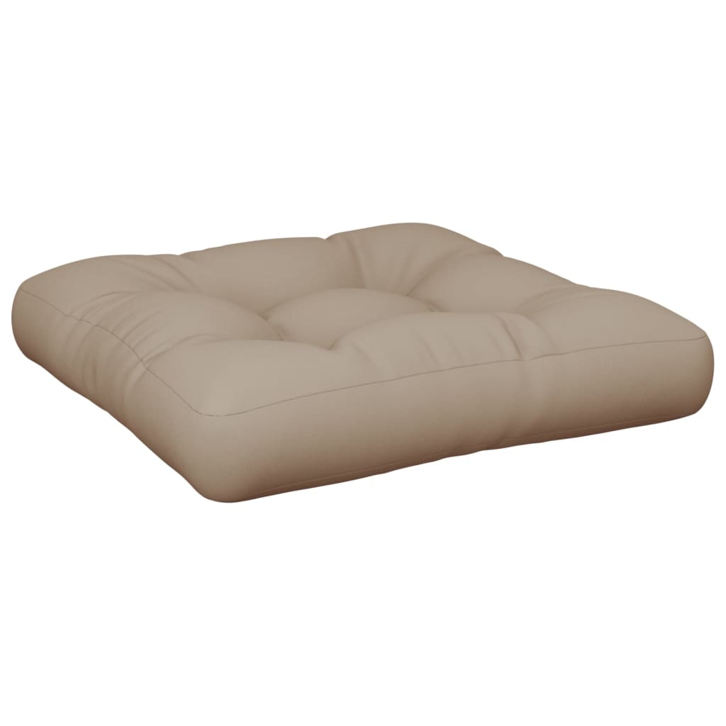 Palldyna taupe 60x60x12 cm tyg