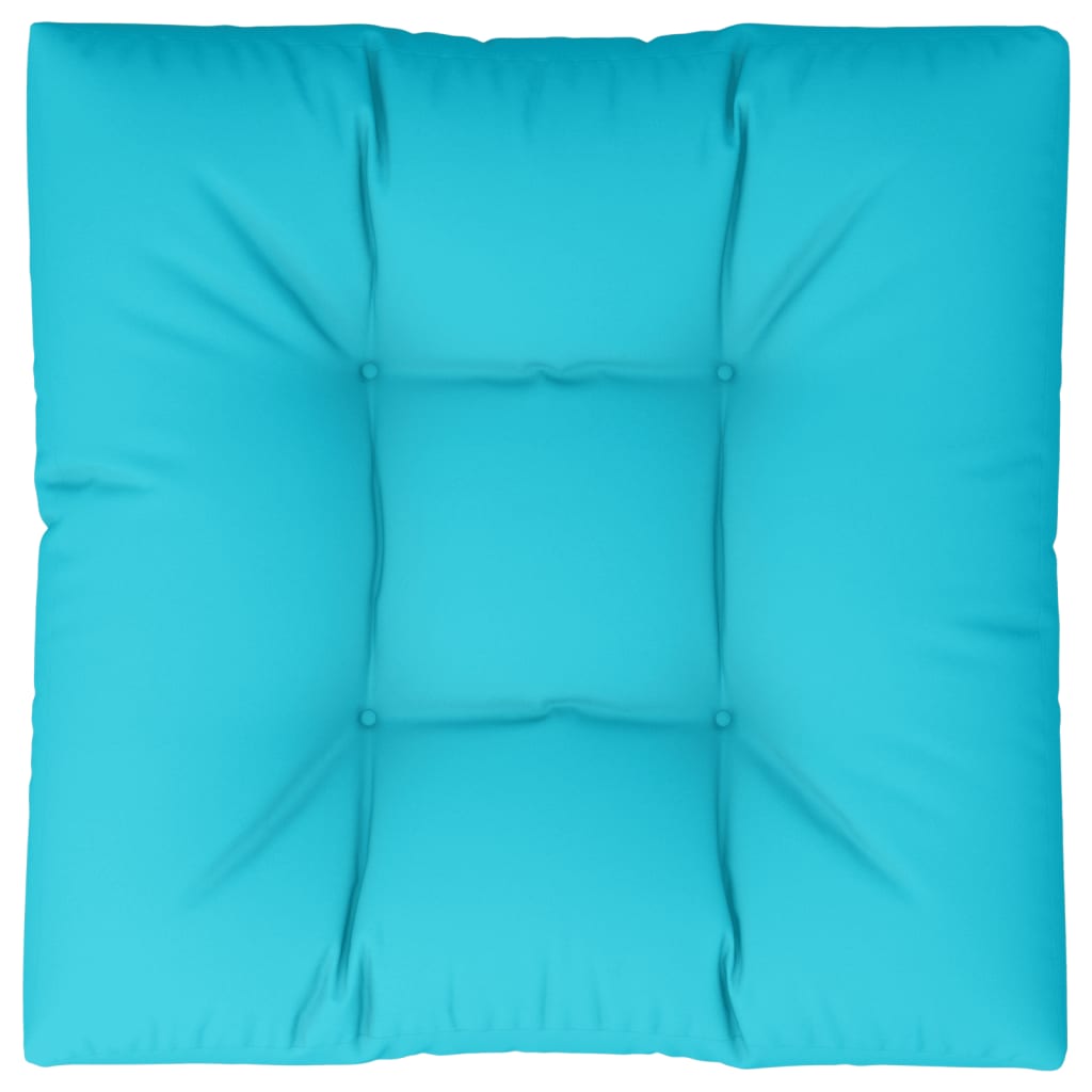 Palldyna turkos 80x80x12 cm tyg