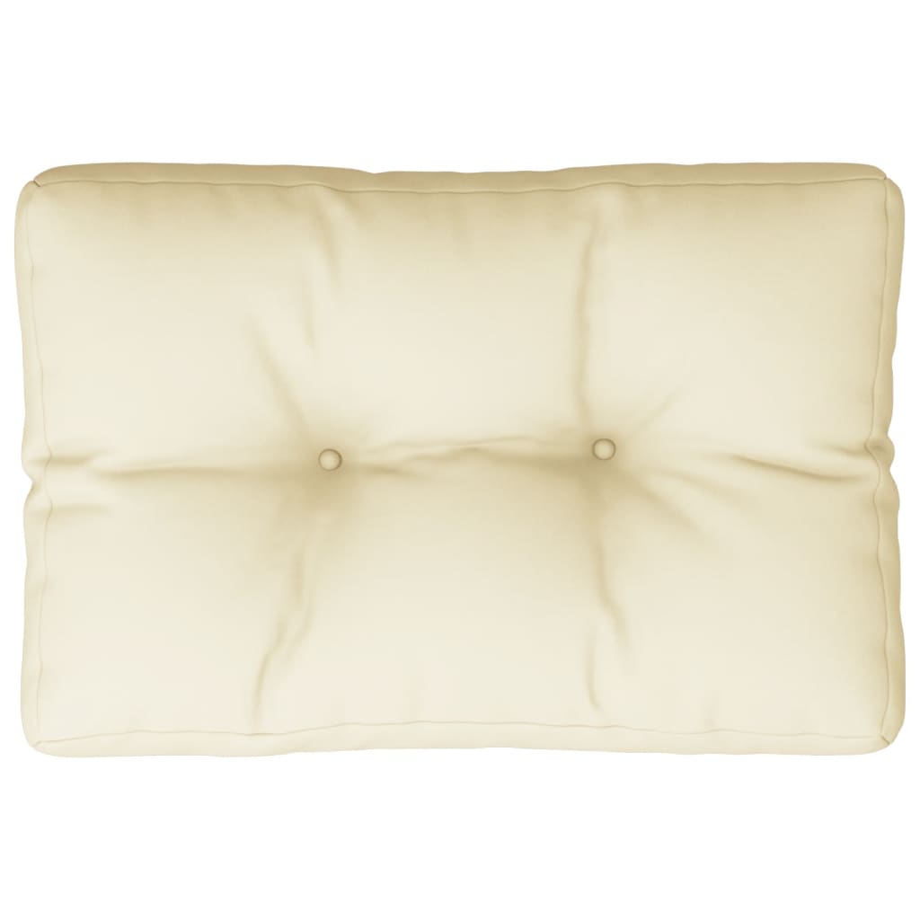 Palldyna gräddvit 60x40x12 cm tyg