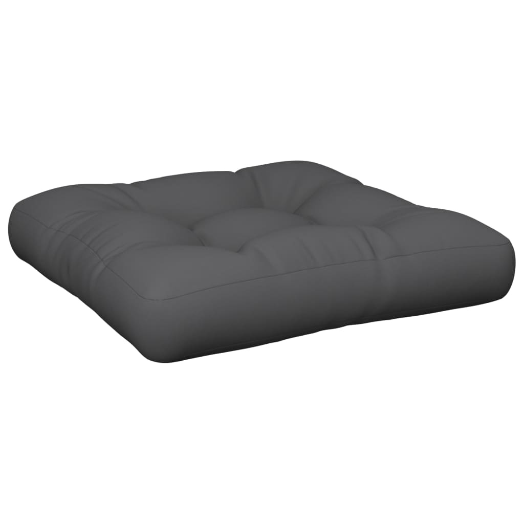 Palldyna antracit 58x58x10 cm tyg