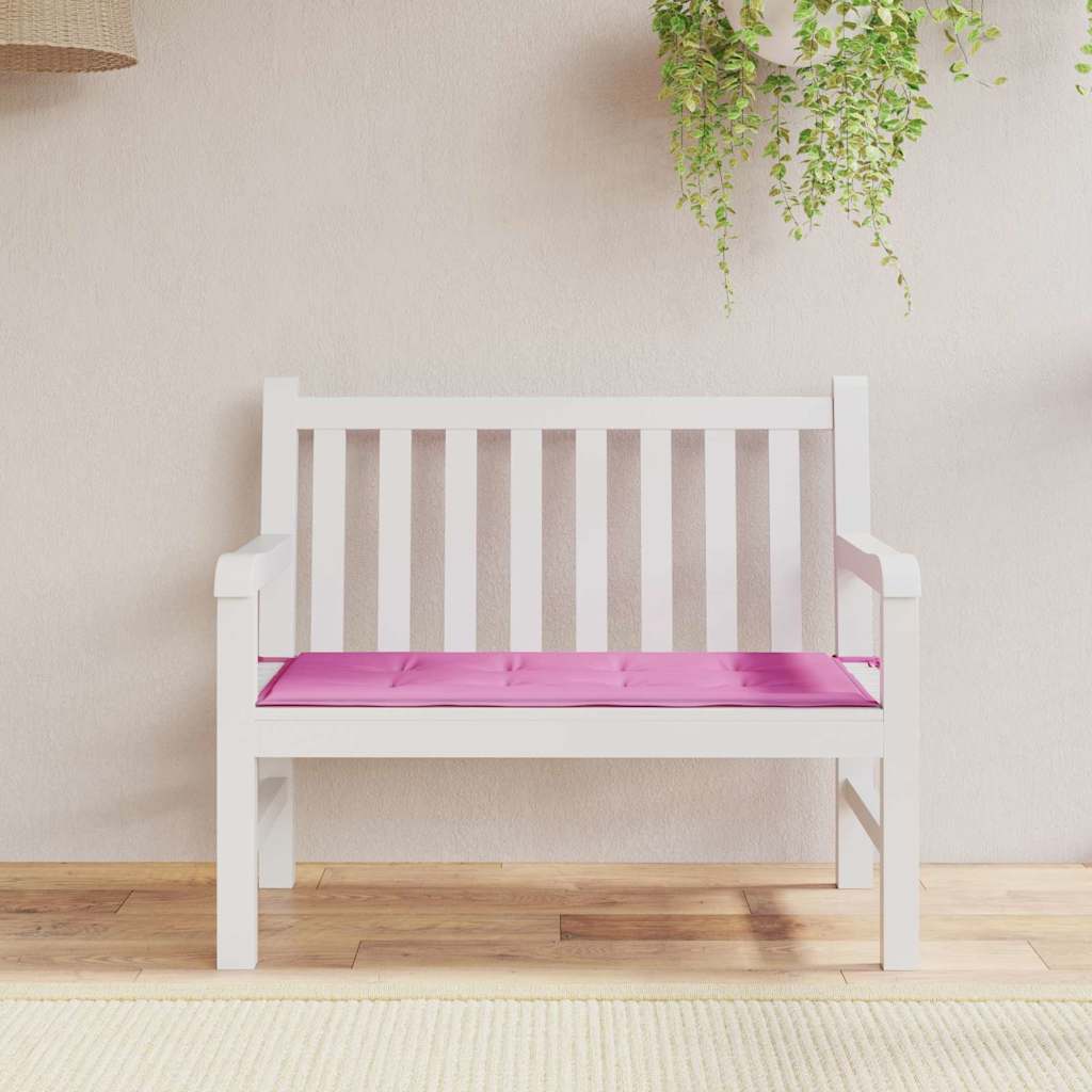 Stolskudde Oxford Tyg Rosa 100 x 50 x 3 cm