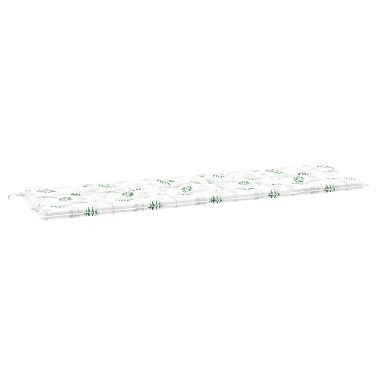 Bänk kudde Oxford Tyg Bladdesign 150 x 50 x 3 cm