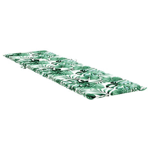 Solsängsdyna bladmönster oxfordtyg