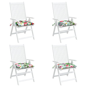 Stolsdynor 4 st flerfärgad 50x50x7 cm oxfordtyg