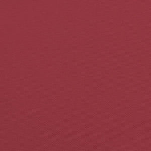 Bänkdyna för trädgården vinröd 120x50x7 cm oxfordtyg