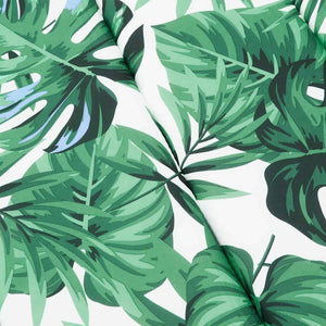 Dyna till solsäng bladmönster 180x60x4 cm oxfordtyg