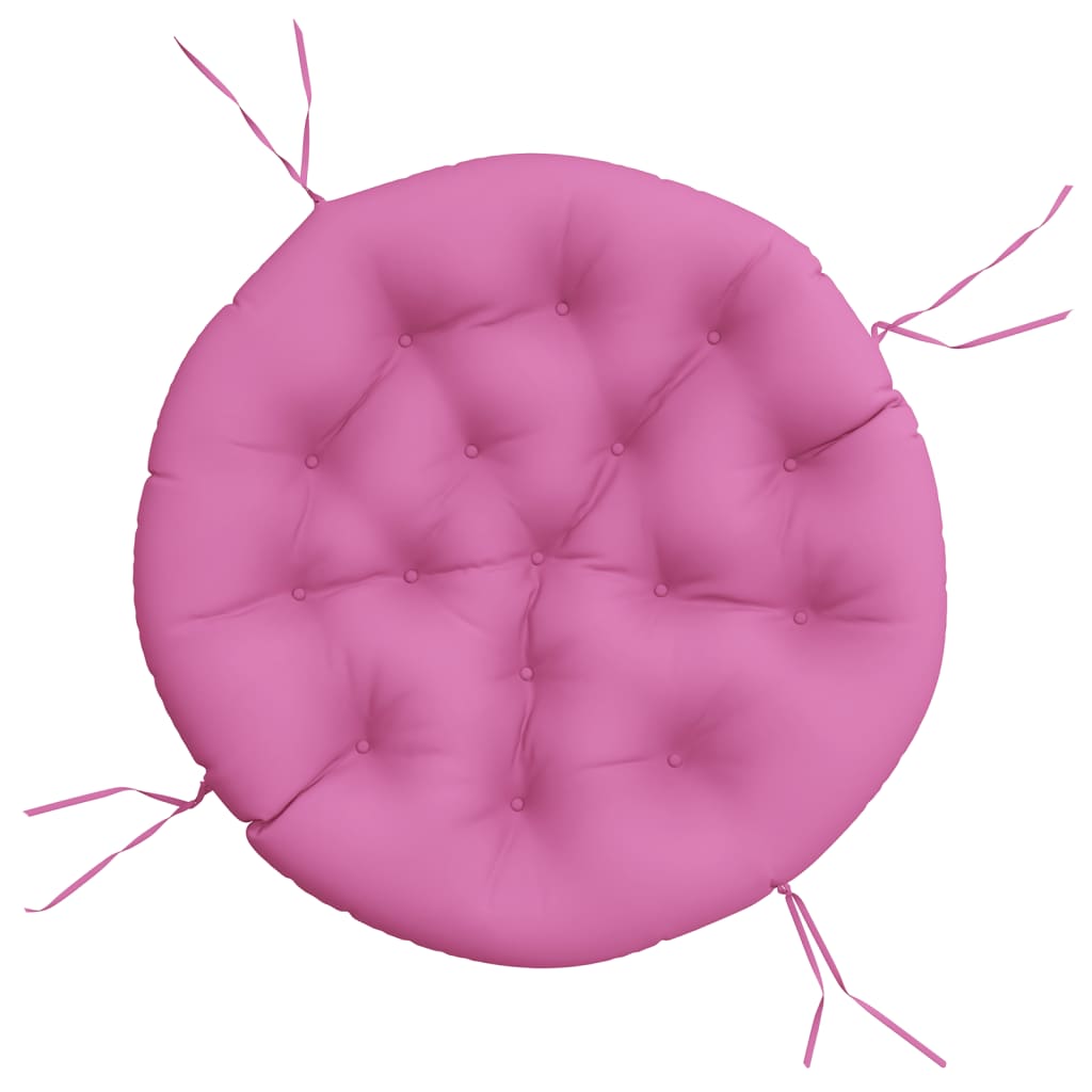 Rund dyna rosa Ø 100 x11 cm oxfordtyg