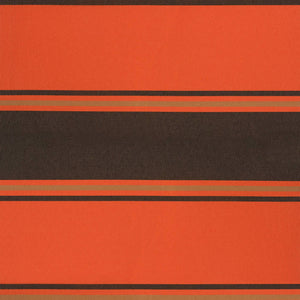 Markis infällbar orange och brun 3x2,5 m tyg&aluminium