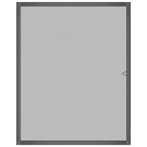 Insektsnät för fönster antracit 80x100 cm