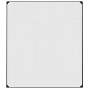 Magnetiskt insektsnät för fönster antracit 120x140 cm