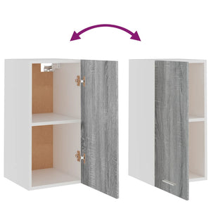 Väggskåp “Lyon” grå sonoma 29,5x31x60 cm konstruerat trä