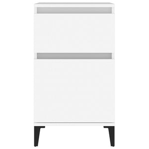 Sängbord vit 40x35x70 cm