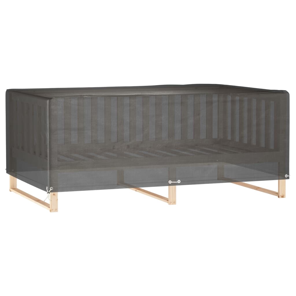 Överdrag för utemöbler 2 st 12 ölj. 227x152x65 cm rektangulärt