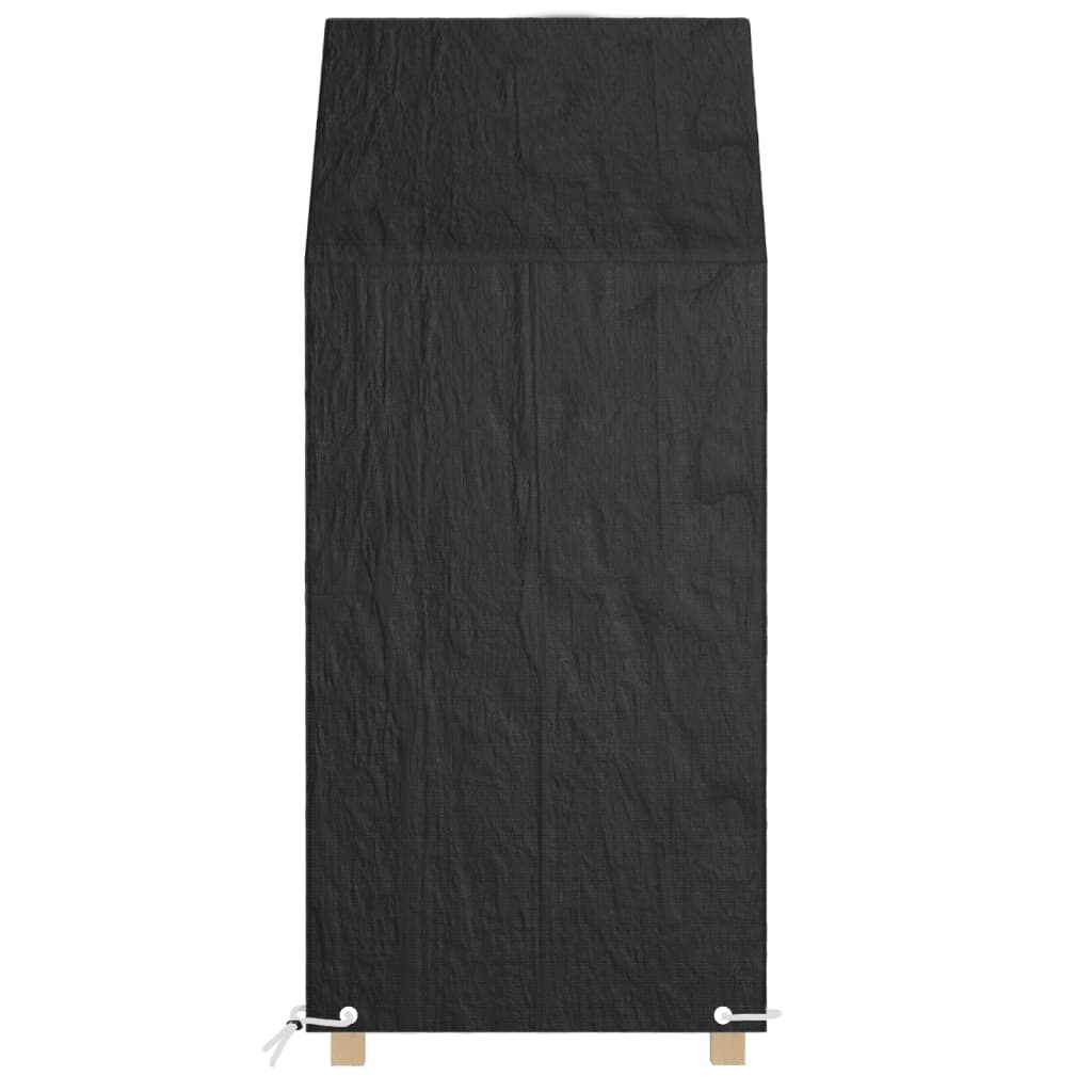 Överdrag för utemöbler 2 st 8 ölj. 65x65x110/150 cm polyeten