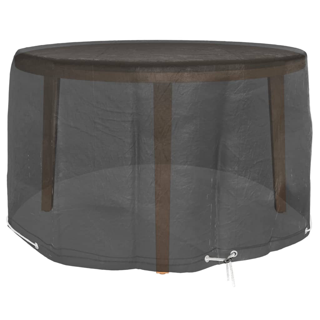 Överdrag för trädgårdsmöbler 6 öljetter Ø125x75 cm
