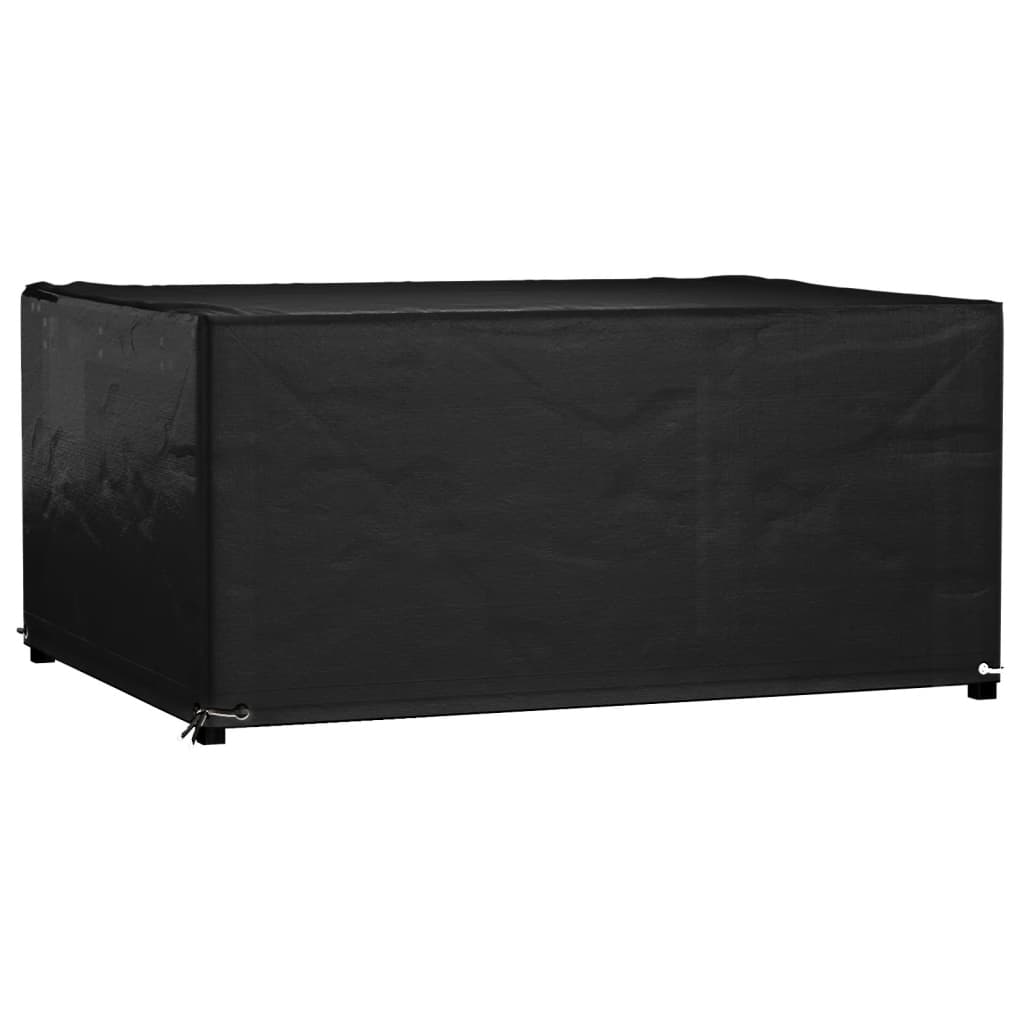Överdrag för trädgårdsmöbler 8 ölj. 160x120x75 cm rektangulärt