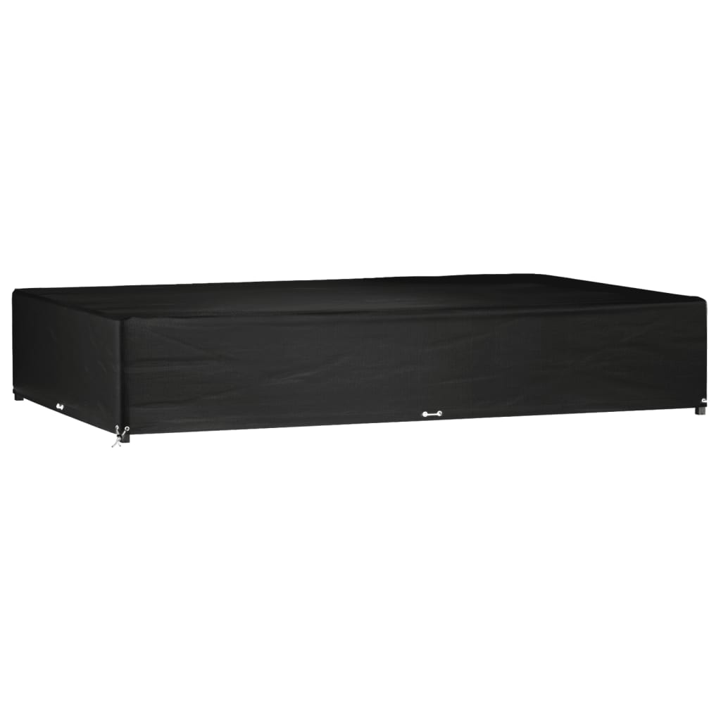 Överdrag för trädgårdsmöbler 16 ölj. 325x205x60 cm rektangulärt