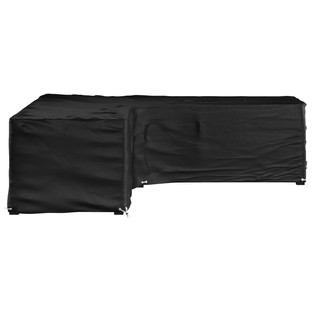 Överdrag för utemöbler 16 ölj. 250x250x70cm L-format