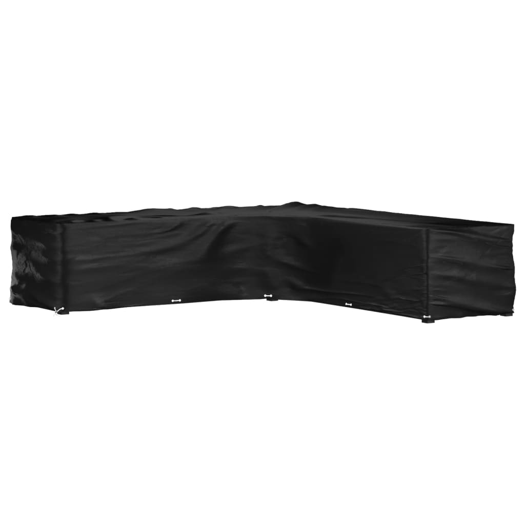Överdrag för utemöbler 20 ölj. 300x300x70cm L-format