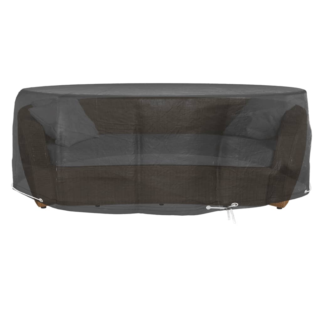 Överdrag till loungegrupp 10 öljetter Ø236x67 cm rund