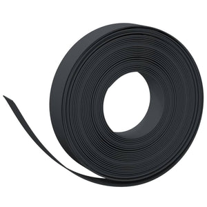 Rabattkant svart 4 st 10 m 10 cm polyeten