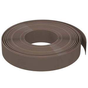 Rabattkant brun 4 st 10 m 10 cm polyeten