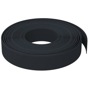 Rabattkant svart 10 m 10 cm polyeten