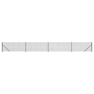 Gunnebostängsel med stolpsko antracit 0,8x10 m