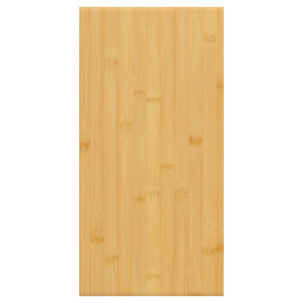 Vägghylla 40x20x2,5 cm bambu