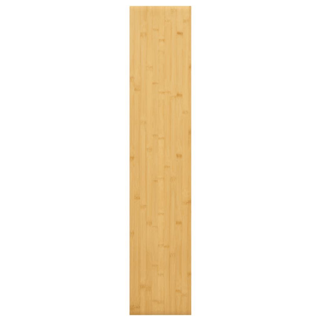 Vägghylla 100x20x4 cm bambu