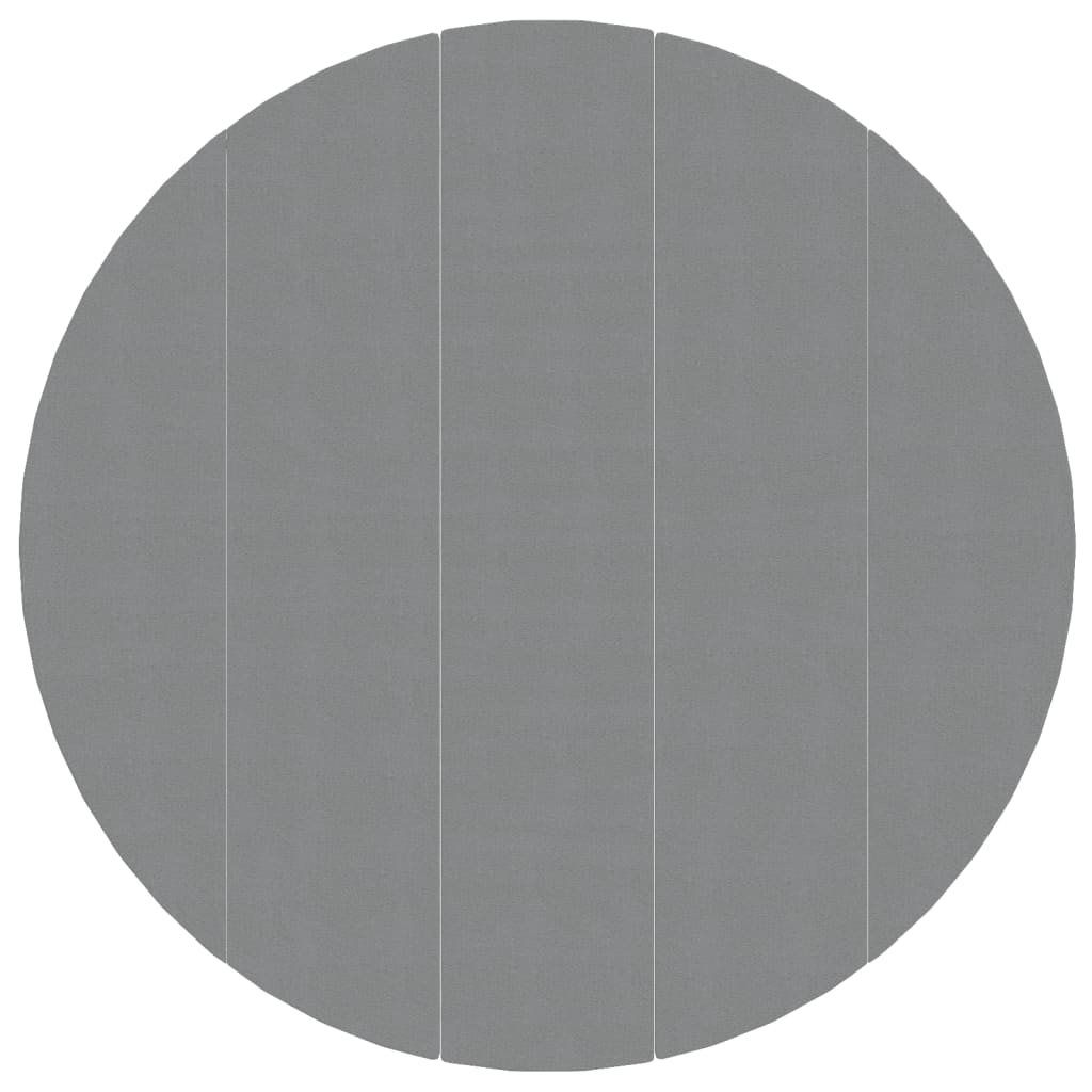 Bottenmatta ljusgrå Ø550 cm polyester geotextil