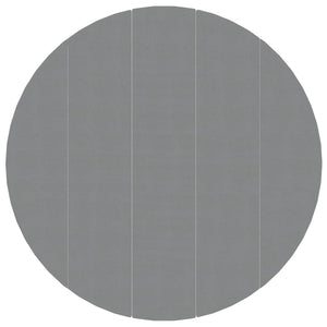 Bottenmatta ljusgrå Ø550 cm polyester geotextil