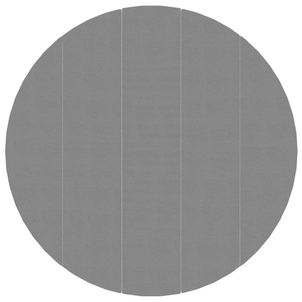 Bottenmatta ljusgrå Ø550 cm polyester geotextil