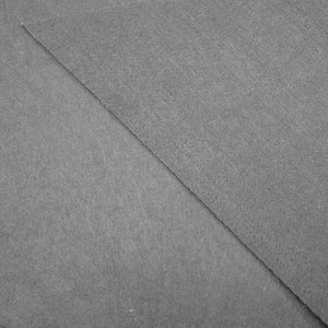 Bottenmatta ljusgrå 500x250 cm polyester geotextil