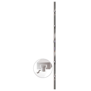 Ytterdörr antracit 108x200 cm PVC