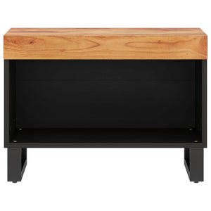 Tv-bänk 60x33x43,5 cm massivt återvunnet trä