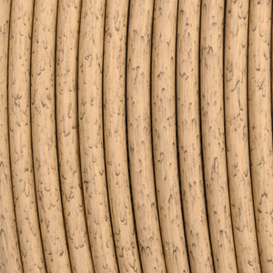 Loungegrupp för trädgården med beige dynor 3 delar konstrotting