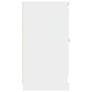 Förvaringsskåp vit 70x35,5x67,5 cm konstruerat trä