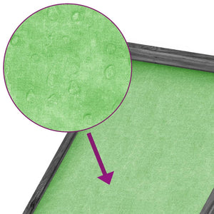 Hönshus grå 186,5x58,5x113 cm massiv furu