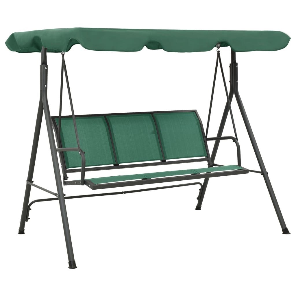 Hammock grön 170 cm textilen & stål