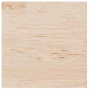 Bordsskiva 80x80x2,5 cm massivt trä furu fyrkantig