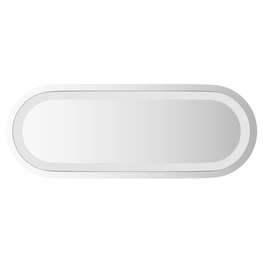 Badrumsspegel LED 40x15 cm oval