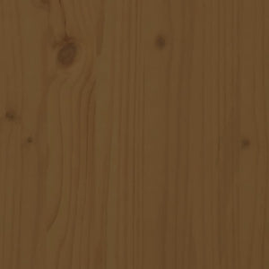 Bargrupp för trädgården 5 delar honungsbrun massiv furu